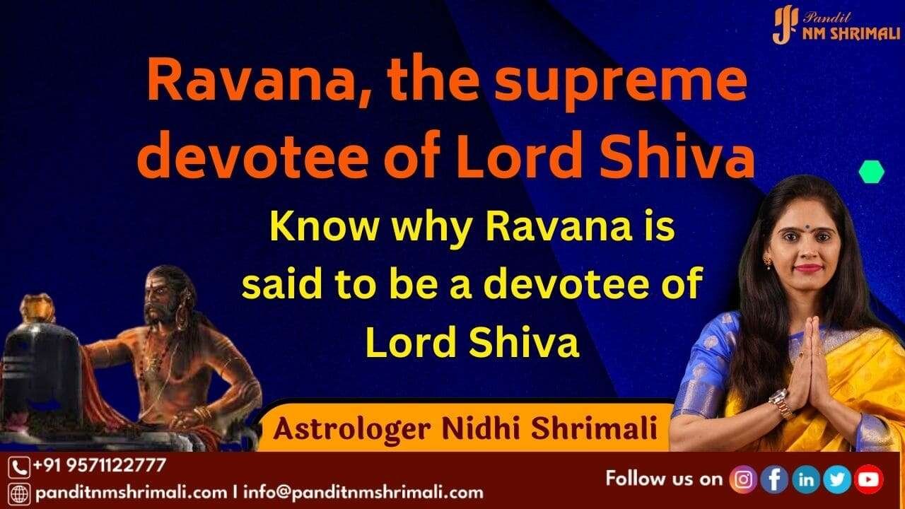 Shiva devotee Ravana